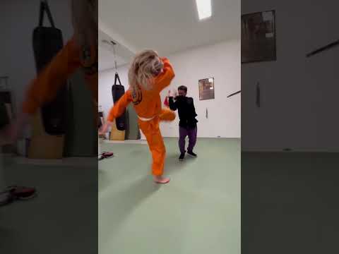 Forth Kung Fu training..