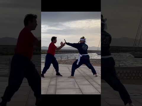 First Kung Fu training..