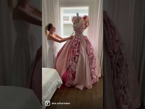 I made a #hautecouture dress… #fashion