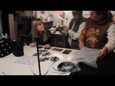Inside Ana Schurmann Couture Atelier - Creating the Umbrella Multifunction Dress ©️