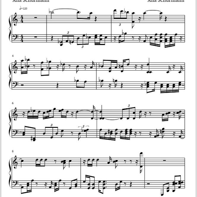 Puxi III'' Partitura               Puxi III'' Music Sheet