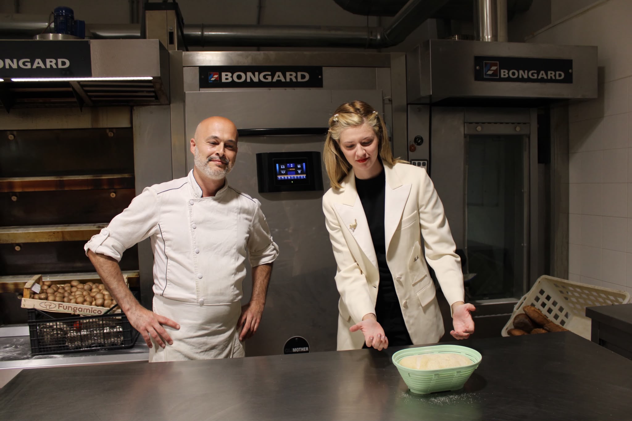 Proofing the dough at Pbread Bakery